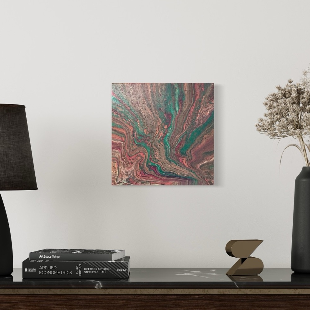 Multicolor 12in. X 12in. Canvas Painting